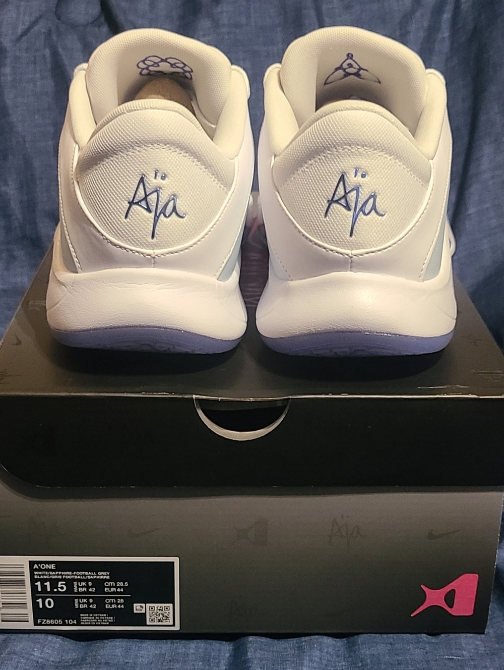 Nike A'One "Blue Ice" FZ8605-104, New In Box! Multiple Sizes! - Picture 10 of 13